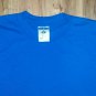3 t shirt lot blank front back M medium 50/50 excellent blue purple light blue