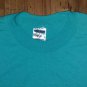 3 t shirt lot blank front back M medium 50/50 excellent blue purple light blue