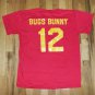 Bugs Bunny Baseball Softball Soccer Hawks vintage t shirt M 50/50 08202019