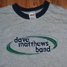David Mathews Band Concert Ringer t shirt M New nwot guitar rock phish