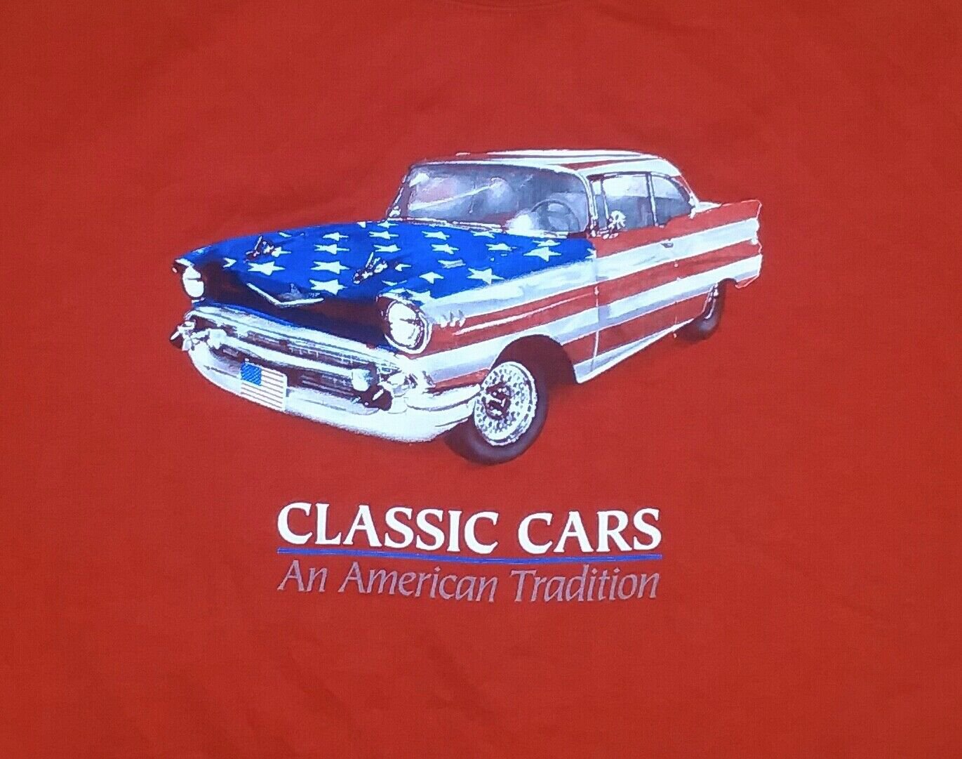 Chevrolet Chevy Ford Mopar Classic Car American Sweatshirt L 50/50 hot rod race