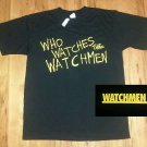 Who Watches Watchmen DC comics t shirt L NEW NWT dark knight batman  superman