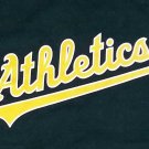 Oakland Athletics A's Baseball Team green t shirt XL X-Large sports