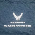 USAF McChord Air Force Base tank top blue t shirt M new nwot military 10062019