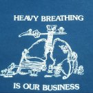vintage Nurse Heavy Breathing Lungs Pulmonary t shirt L medical doctor