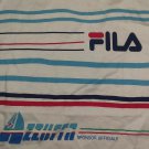 Rare vintage FILA Azzurro Yacht Race Official Sponsor t shirt M europe race