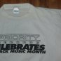 rare Ice Cube NWA Jay-Z Priority Records Celebrate Black Music t shirt XL rap