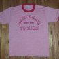 Mormon LDS Handcart to Zion road march vintage 80s t shirt XL ringer historic