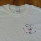 Cancer Pink Ribbon Climb To Fight 2005 white t shirt L Large
