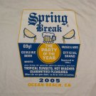 Spring Break Corona Beer college party of year t shirt L california alcohol fun