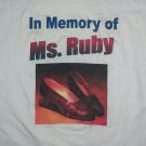 vintage Memory of Ms Ruby Slippers t shirt M wizard of oz wicked witch