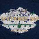 vintage USAF Mc Chord Air Force Base 50th Anniversary t shirt XL 50/50 military
