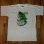 vintage lizard Iguana Virgin Island Souvenir t shirt L reptile snake gecko