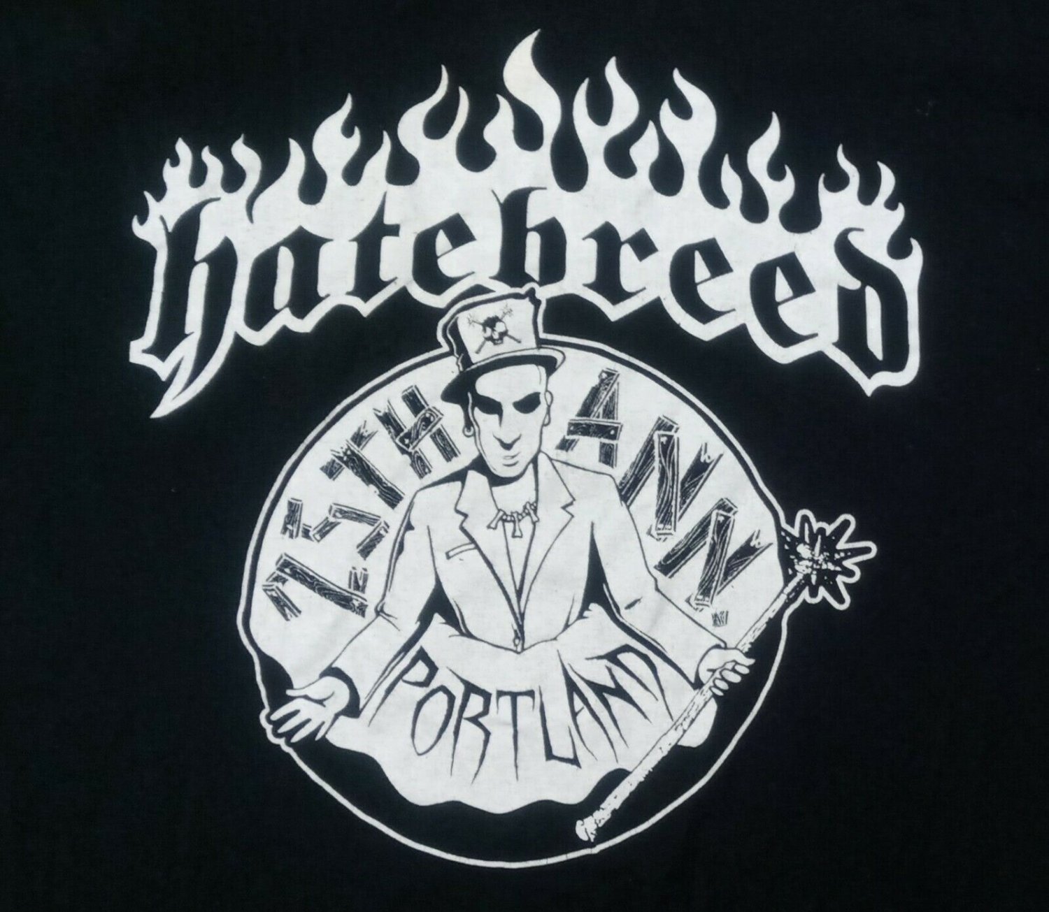 Hatebreed 25th Anniversary Voodoo Priest concert tour t shirt XL slayer metal