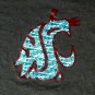 Washington State Cougars Busch Beer Logo t shirt M 50/50 football basketball