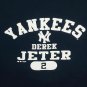 vintage New York Yankees Derek Jeter Baseball t shirt 2XL world series champion