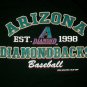 vintage Arizona Diamondbacks Est 1998 Baseball Team t shirt XL randy johnson