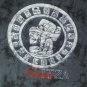 Chichen Itza Mexico Maya Souvenir Map t shirt L NEW nwt tie dye