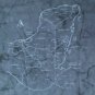 Chichen Itza Mexico Maya Souvenir Map t shirt L NEW nwt tie dye