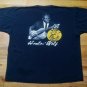 rare vintage Sun Studios Records Howlin' Wolf blues guitar t shirt distressed