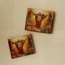 Jesus Christ Ascension Risen Wallet and Box Vegan Leather GOD Cross Bible chruch