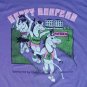 Vintage 80s Rodeo Cowboy Horse Happy Hoofers t shirt L 50/50 country western