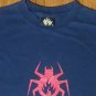 rare vintage Black Label Skateboard Spider t shirt Small skate Spiderman tribute