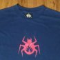 rare vintage Black Label Skateboard Spider t shirt Small skate Spiderman tribute
