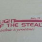 vintage USAF Stealth Bomber Jet First Flight t shirt L 50/50 air force military