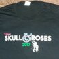 Grateful Dead Concert Tribute Skull and Roses t shirt XL classic guitar rock