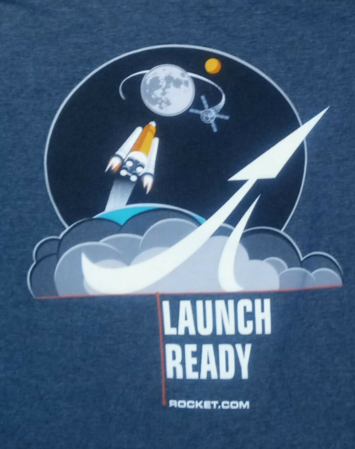 NASA Artemis Moon Exploration Mission 1 Launch Ready t shirt L star trek space