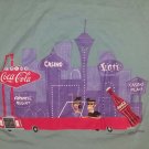 vintage COCA COLA SHAG Las Vegas Strip rare t shirt XL pepsi soda pop candy