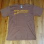 funny Spokane Kentucky rifle Spokantucky fun t shirt M New nwot brown
