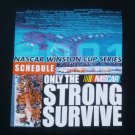 vintage Nascar Winston Cup Schedule t shirt L Chevy Ford Mopar Camaro hot rod