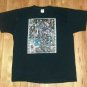 vintage Bob Marley Reggae rare photo t shirt XL pot ganja guitar rock E7