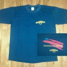vintage 80s Oak Ridge Boys Concert tour t shirt L 50/50 garth brooks country