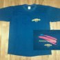 vintage 80s Oak Ridge Boys Concert tour t shirt L 50/50 garth brooks country