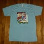 vintage 80s single stitch Only Here for Beer party animal t shirt L 50/50 new