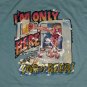 vintage 80s single stitch Only Here for Beer party animal t shirt L 50/50 new