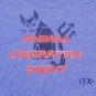 Animal Liberation Front Metallica Font Devil Cat t shirt Small heavy metal