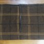 Browning Rifle Deer Hunting Lodge Cabin double pillow case rare vintage outdoor