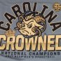 North Carolina Tar Heels NCAA Basketball Champs t shirt M New official Licensed