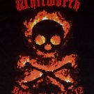 Whitworth Pirates Flaming skull Booty Club t shirt M new college football
