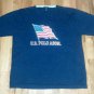 rare US POLO ASSOCIATION HEAVY DUTY vintage t shirt XL american flag