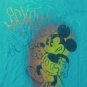 Mickey Mouse Graffiti Donald Duck Ghetto Blaster 2 t shirt lot L 60/40 disney