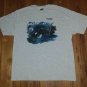 American Bald Eagle washington souvenir t shirt XL animal bird gray