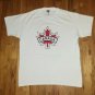 vintage Canada Maple Leaf Souvenir t shirt L 50/50 toronto hockey Montreal