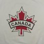 vintage Canada Maple Leaf Souvenir t shirt L 50/50 toronto hockey Montreal