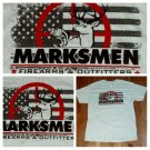 hunting fishing rifle gun Marksman Firearms t shirt L NEW outdoor hiking camping