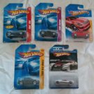 Hot wheels 5 car lot Lotus Espirt Porsche Carrera GT Mitsubishi Double Shotz